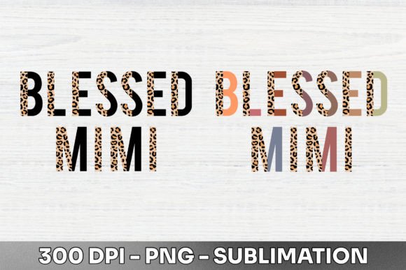 Blessed Mimi Half Leopard: A Bold Sublimation Design