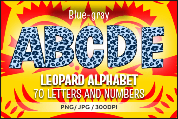 Blue-gray Leopard Alphabet: A Type Design Deep Dive