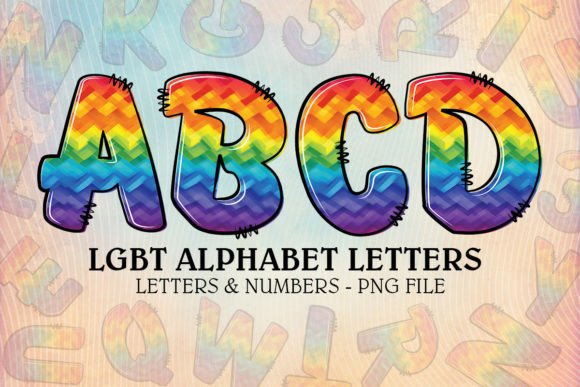 Celebrating Identity: The Versatility of LGBT Pride Alphabet Letters