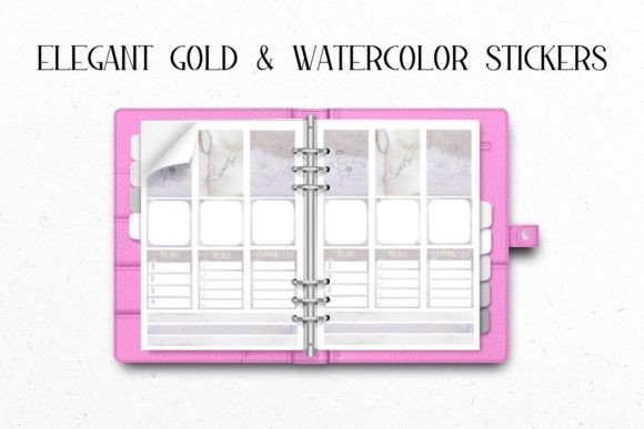 Elegant Watercolor Stickers: Elevate Your Creative Projects