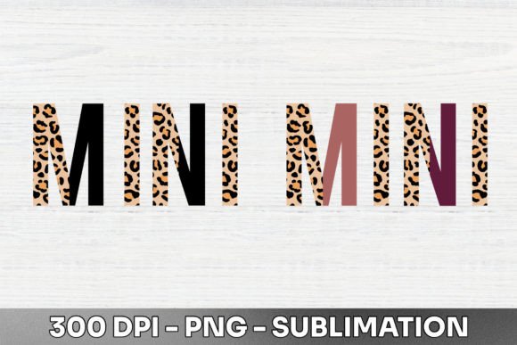 Mini Half Leopard Sublimation PNG: A Wild Design Asset