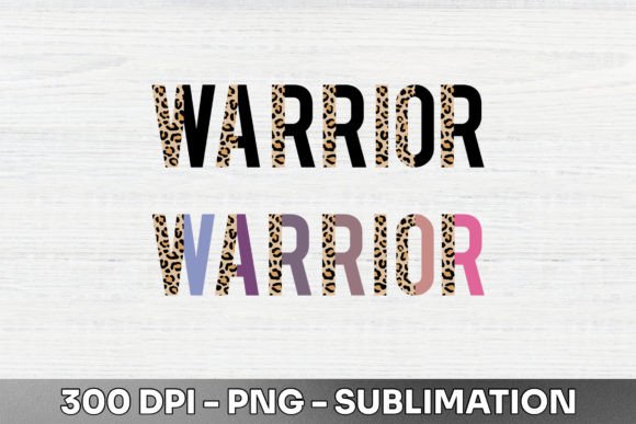 Warrior Half Leopard Sublimation PNG: Unleashing Fierce Design